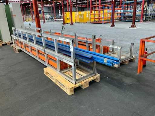 Piese pentru rafturi de paleți de depozitare