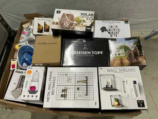 Towary do zwrotu z palet