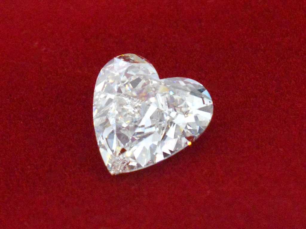 Diamant - Diamant véritable de 2,12 carats (certifié)