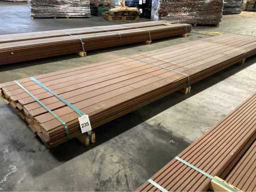 Kebony Radiata Shiplapdelen 19x110 mm (54x)