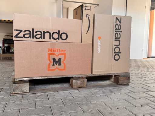 Zalando, Amazon, Müller, Zalando Lounge - Online Shopping Packages