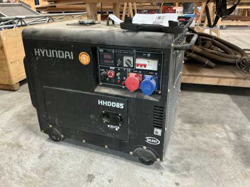 2018 Hyundai HHDD85 silent Power Generator