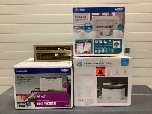 Various Printers and scanners (4x)