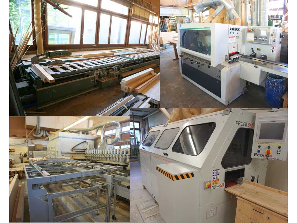 Closure of modern CNC woodworking machines in Gersau