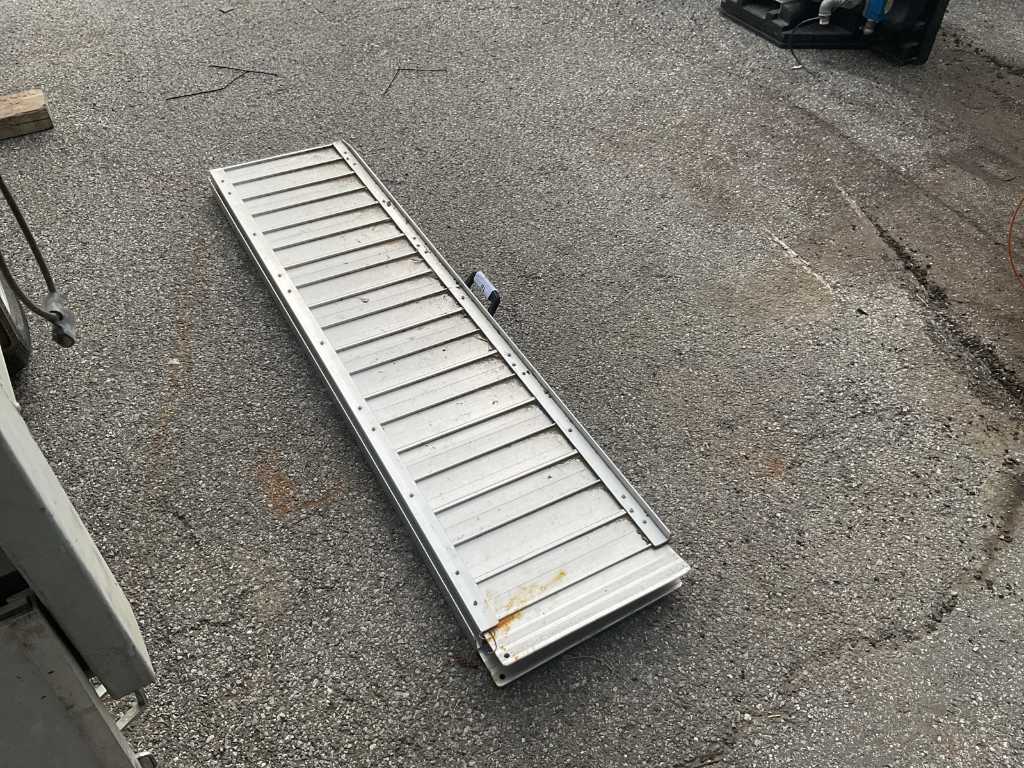 Rampă pliabilă din aluminiu