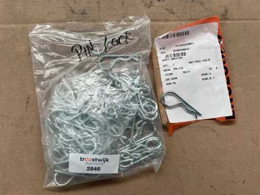Lot of lock pin