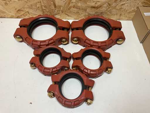 Ominio Groove coupling 2 sizes (5x)