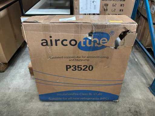 Tubo di condizionamento P3520 isolato per linea di raffreddamento Ø3/8" x 5/8" 20m