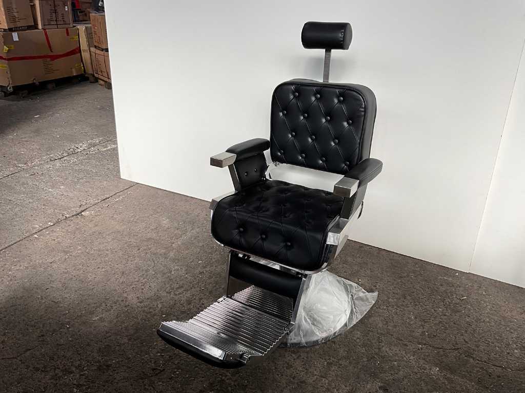 Figaro - Calabria - Barber Chair - Retro Chair - Black (2x)