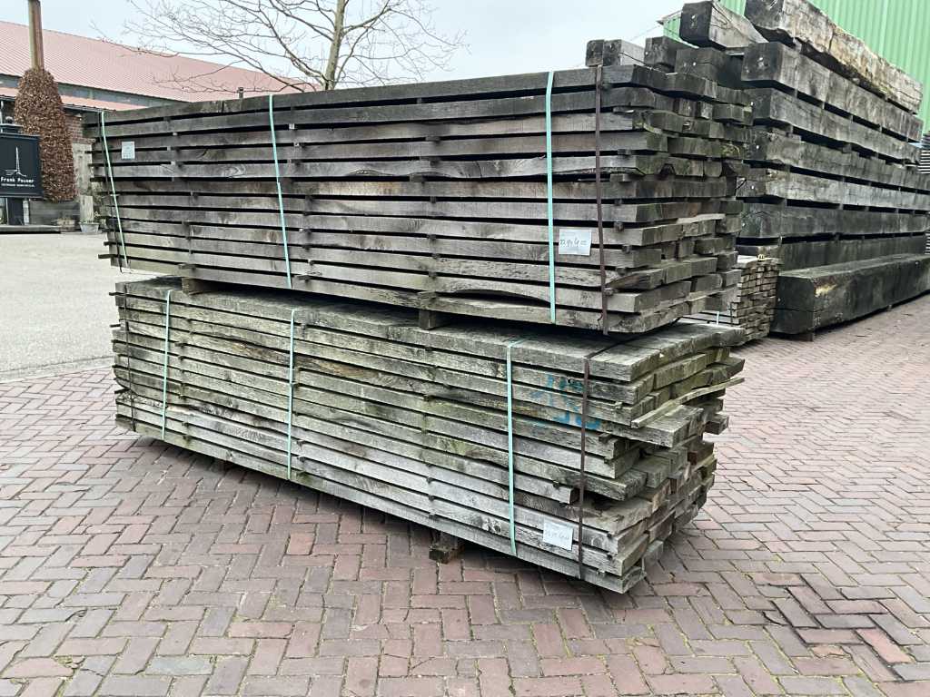 Oak planks wind-dry 52 mm (3.6 m3) (125x)