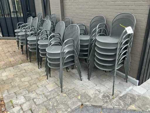 Scaun metalic pentru terasă (52x)