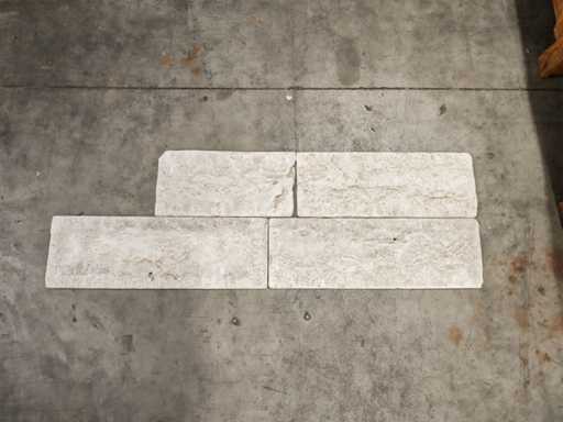 Natural Stone Travertine Mix Wall Tile 20x free lanes 29.16 m²