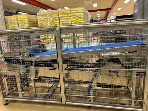 2019 Kortlever Bakplaten transportsysteem met pick-up unit