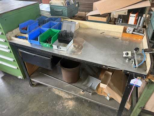   Workbench with contents