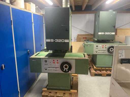1980 Vertongen S-320 Stijlenbandschuurmachine