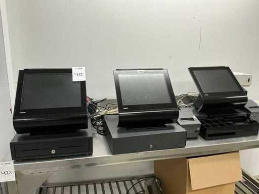 Toshiba Registrierkasse (3x)