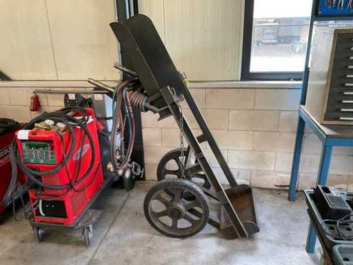 Carrello a mano a bombola di gas
