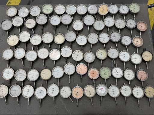   70 dial gauges