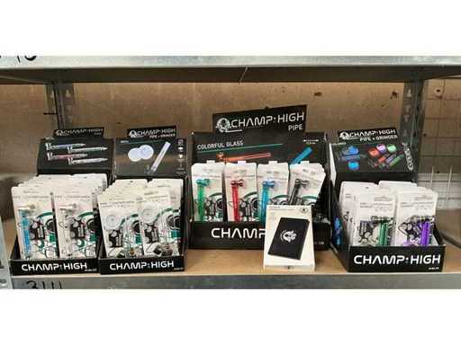 Champ High Diverse produse pentru fumat expuse