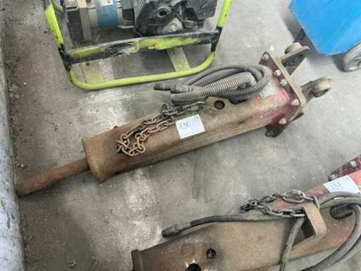 Mini-Bagger-Sprenghammer