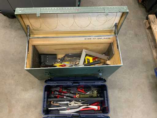 Knipex, Stanley Werkzeugkästen mit Inhalten (2x)