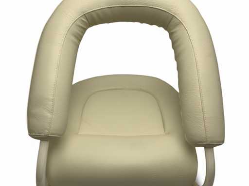 Siège de pilote de sous-marin blanc Baja 112 avec piédestal - 1042056-WOL