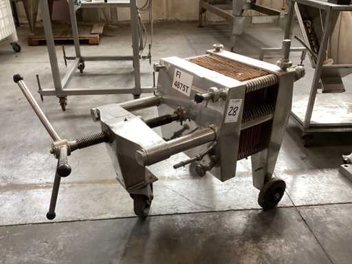 Roestvrijstalen plaatfilter