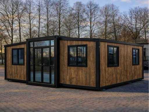 2026 Rhino-Houses 36.5 m2 2 bedrooms, bathroom and kitchen Mobile living unit / Tiny house