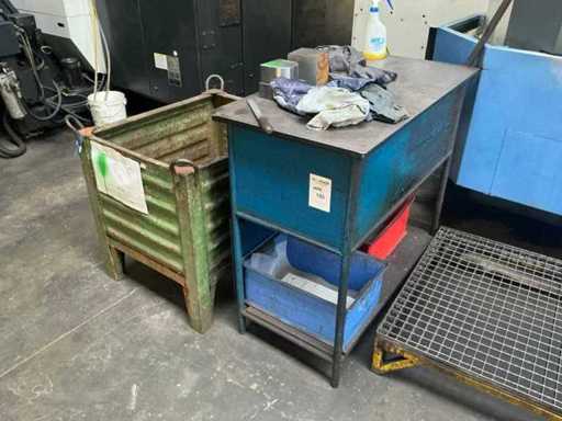 Metalen tafel