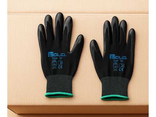 Solidne rękawice robocze – para rozmiaru S (1512x)