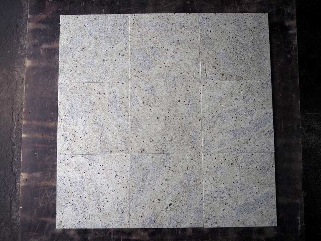 Piastrelle in pietra naturale per interni 24,3m²