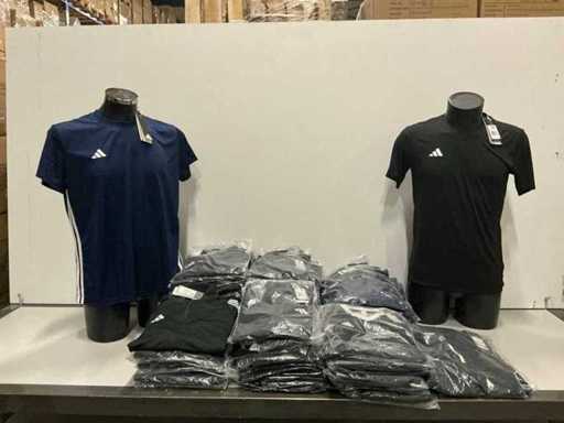 Partij diverse Adidas shirts/halfzips (117x)