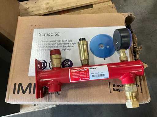 Drukexpansievat en flexconsole