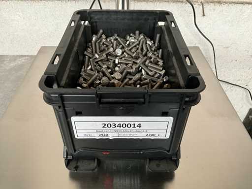 Würth 7.07 kg Bolt tap M6 x 20 in stackable container