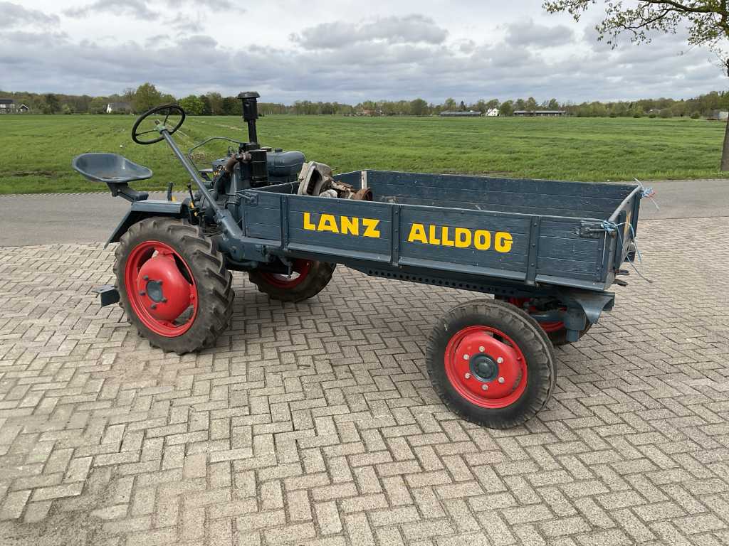 1955 Lanz bulldog Alldog A1305 Oldtimer tracteur « porte-outils »