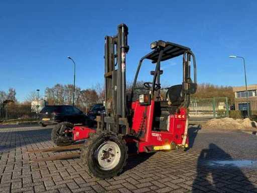 Mofett - M4 20.4 - 3M Duplex, Side-Shift - 4-Way Truck-Mounted Forklift