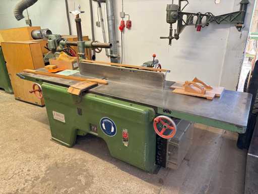 ALDINGER HA 63 surface planer with Leitz spiral knife shaft