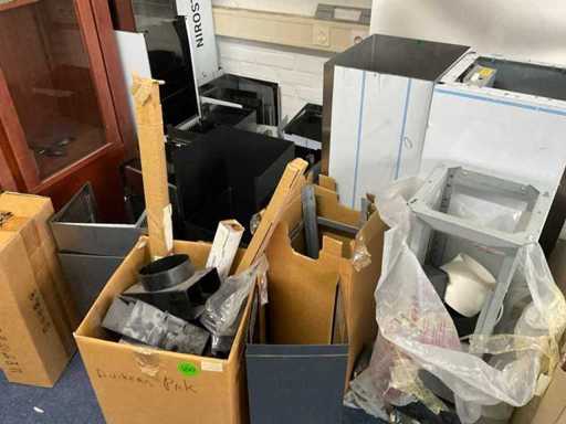 Diversen afzuigkap onderdelen