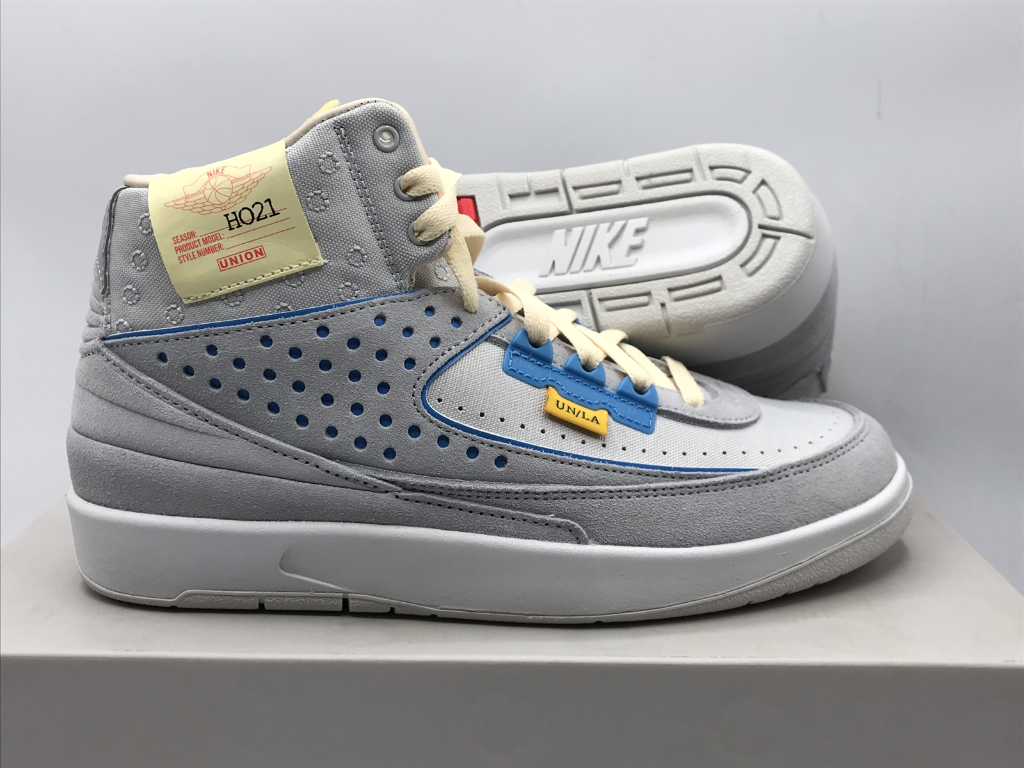 Nike Air Jordan 2 Retro SP Gris Brouillard/Sirène Rouge Sneakers 40.5