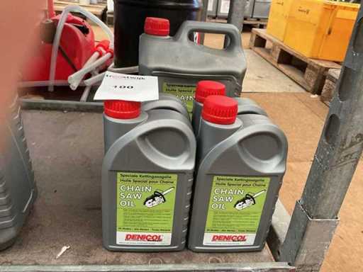 Denicol, capacité 9 litres Huile de tronçonneuse moteur