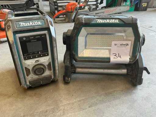 2020 Makita DML809 Construction Light