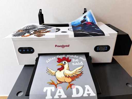 Farbiger DTF-Drucker – Professioneller Direkt-zu-Film-Drucker