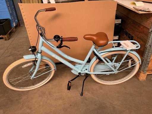 Vélo pour enfants Sjoef City 24 pouces bleu clair