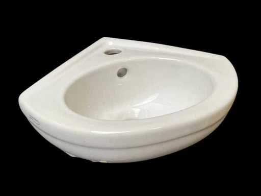 Keramag Keramikbrunnen 27x27 cm weiß