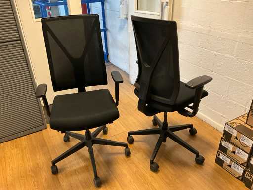 Chaises de bureau ergonomiques GIRSBERGER (2x)
