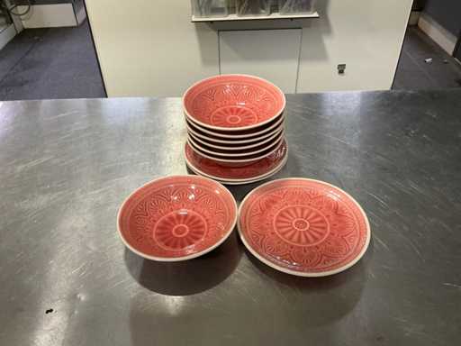 Servies set mandela (10x)