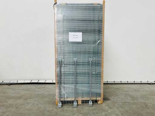 500KG - Rafturi de sârmă 880x1100 mm galvanizate (104x)