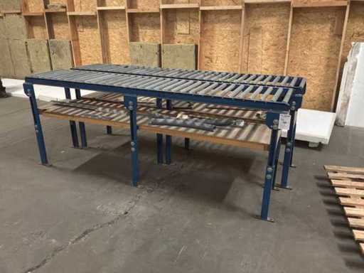 Rollen transportband (2x)