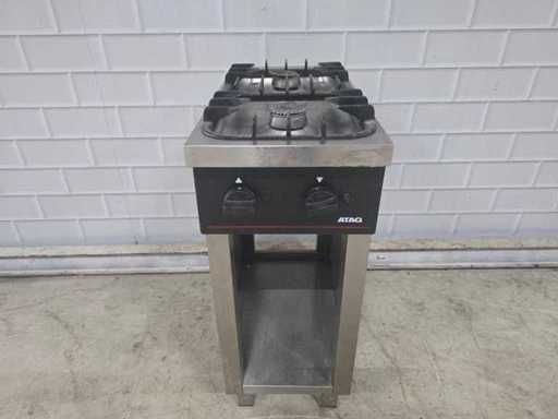 Atag - 2 arzătoare - aragaz din oțel inoxidabil