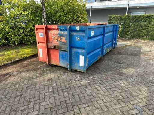 Haakarm afzetcontainer